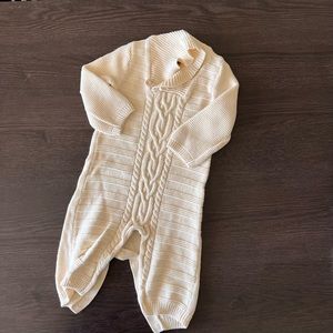 BabyGAP Cream Knit Bodysuit 6-12M